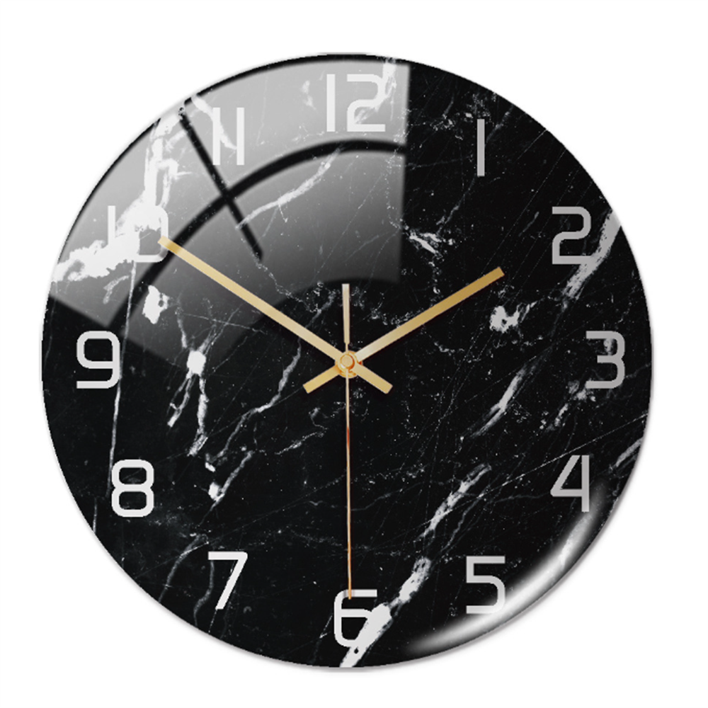 Timeless Marble - Silent Mechanism Marble Wall Clock