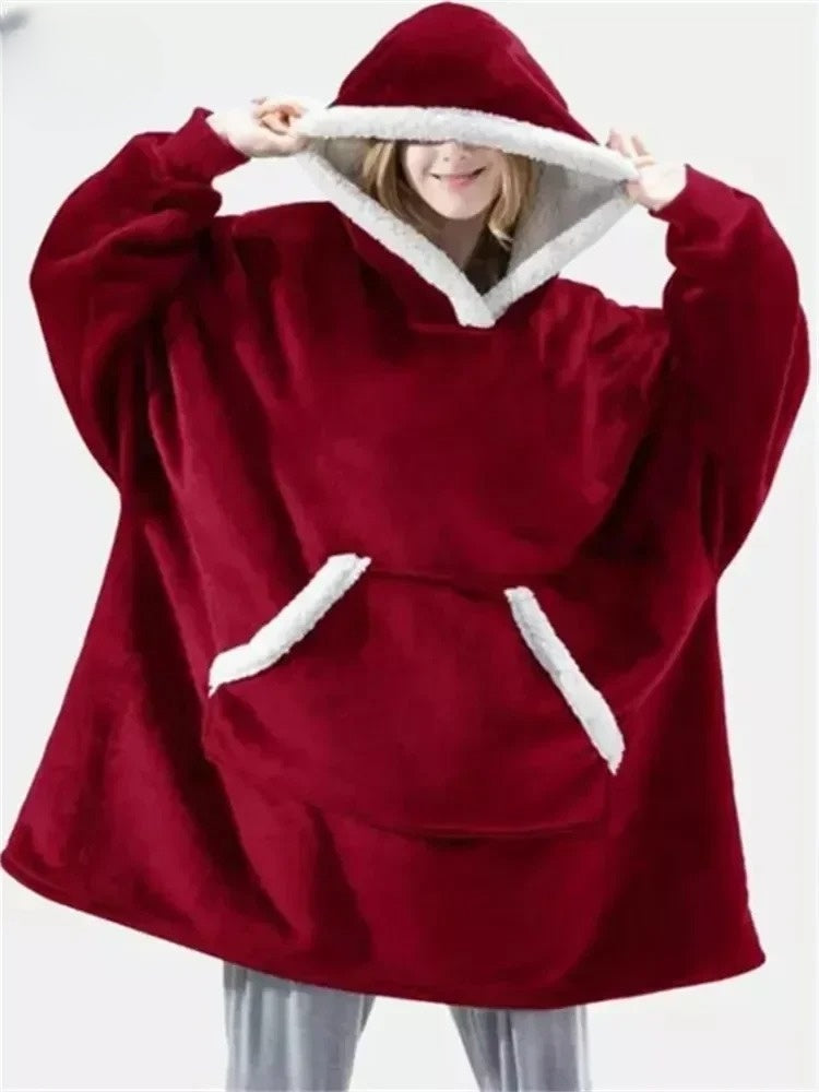 Yonhaven - Oversized Ultra-Soft Fleece Hoodie