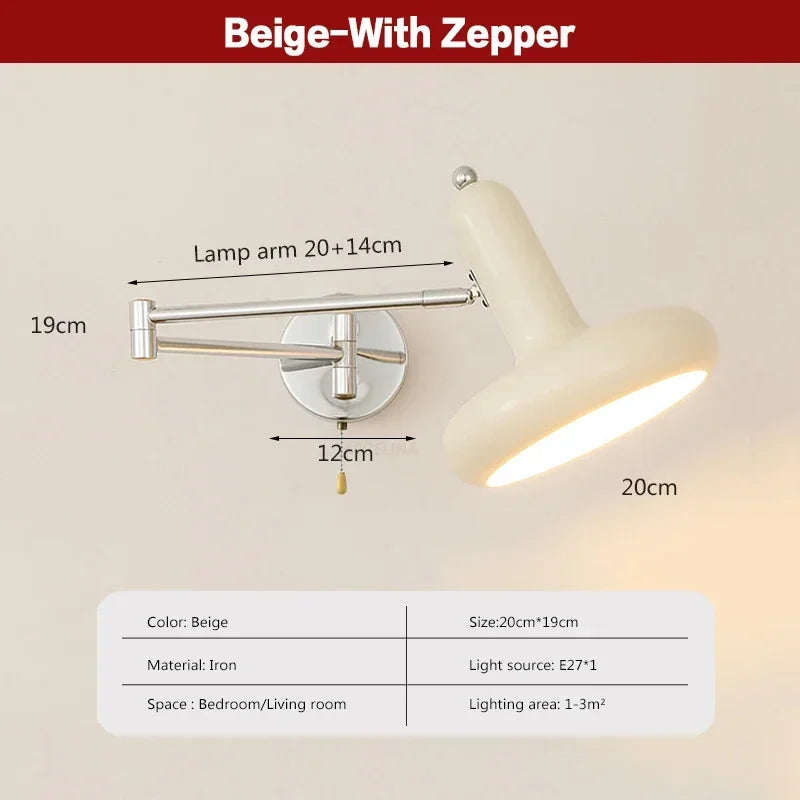 GlowSwing - Adjustable LED Wall Sconce for the Home