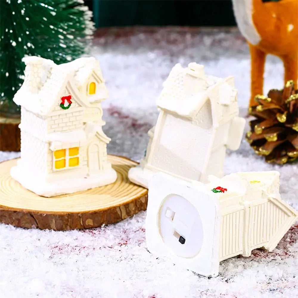 AuroraTwinkle - Light-Up Christmas Houses for a Magical Village