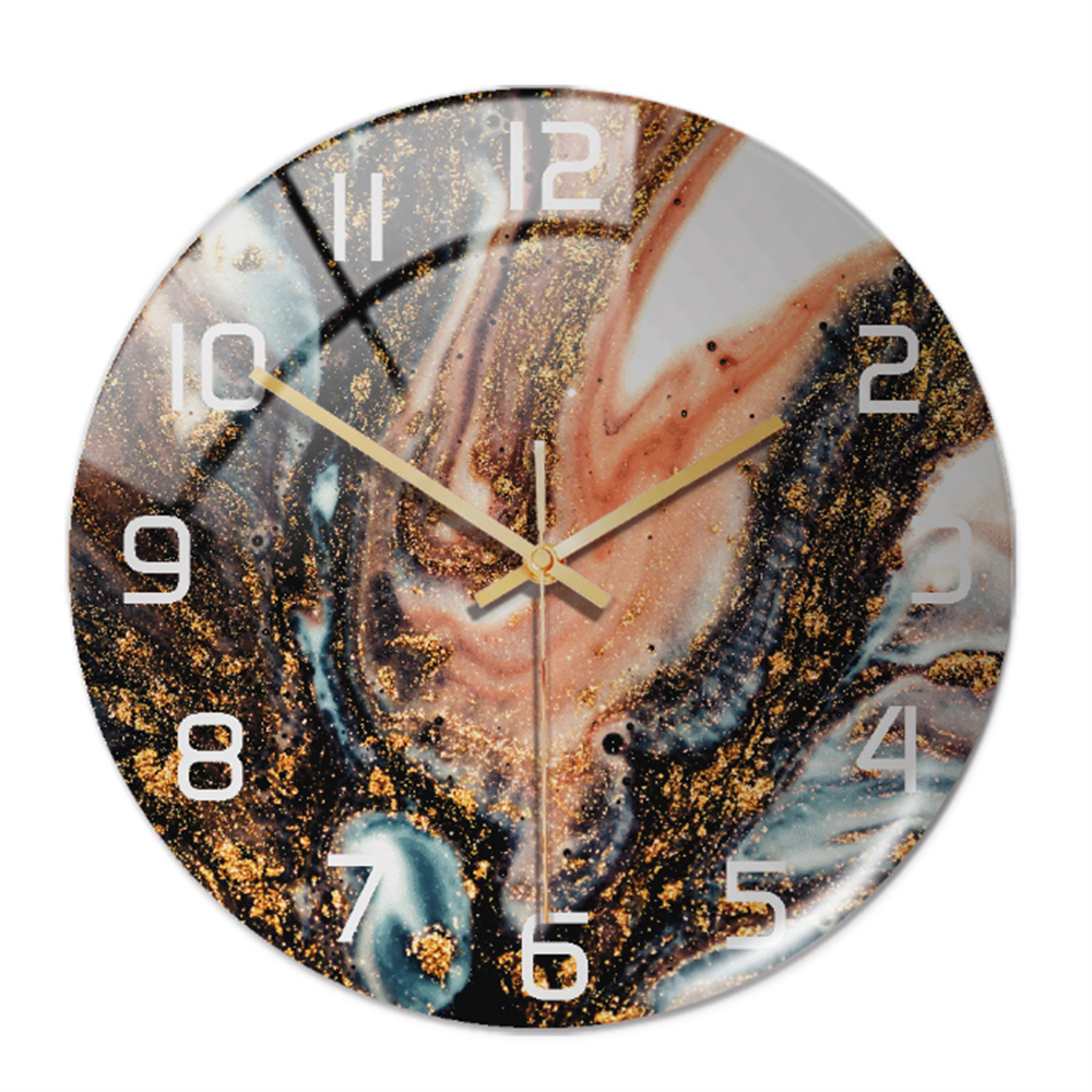 Timeless Marble - Silent Mechanism Marble Wall Clock