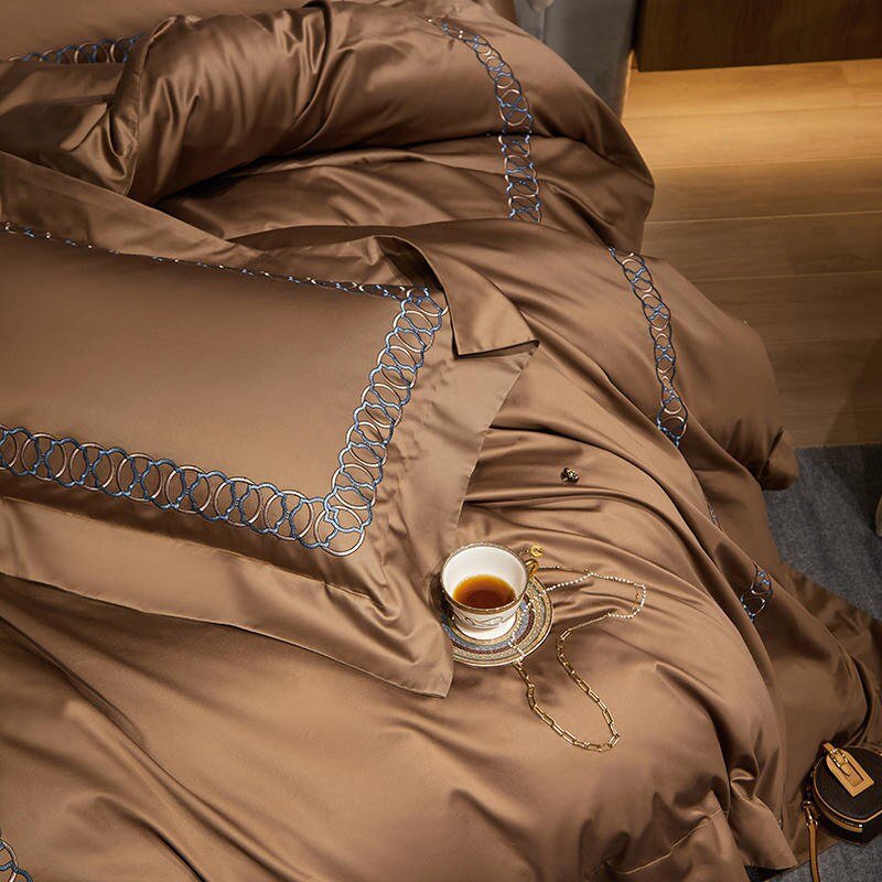 Sunstone Reves - Luxury Egyptian Cotton Duvet Cover