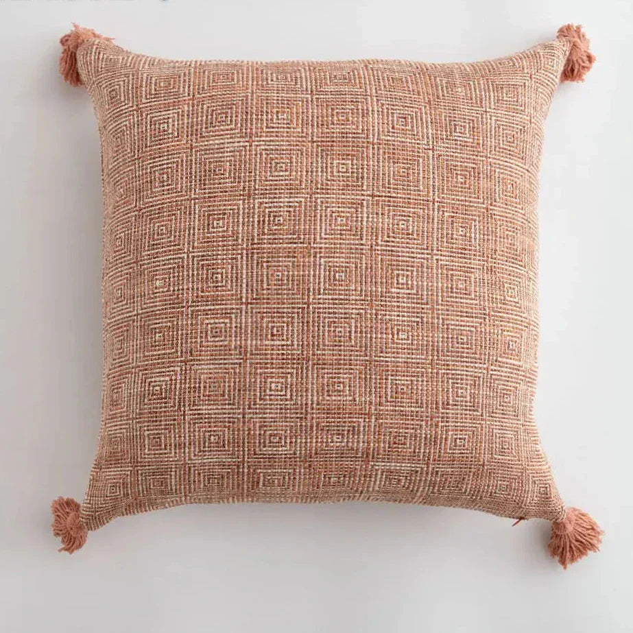 Elegance Loft - Linen Cushion Cover with Fringe for Any Interior