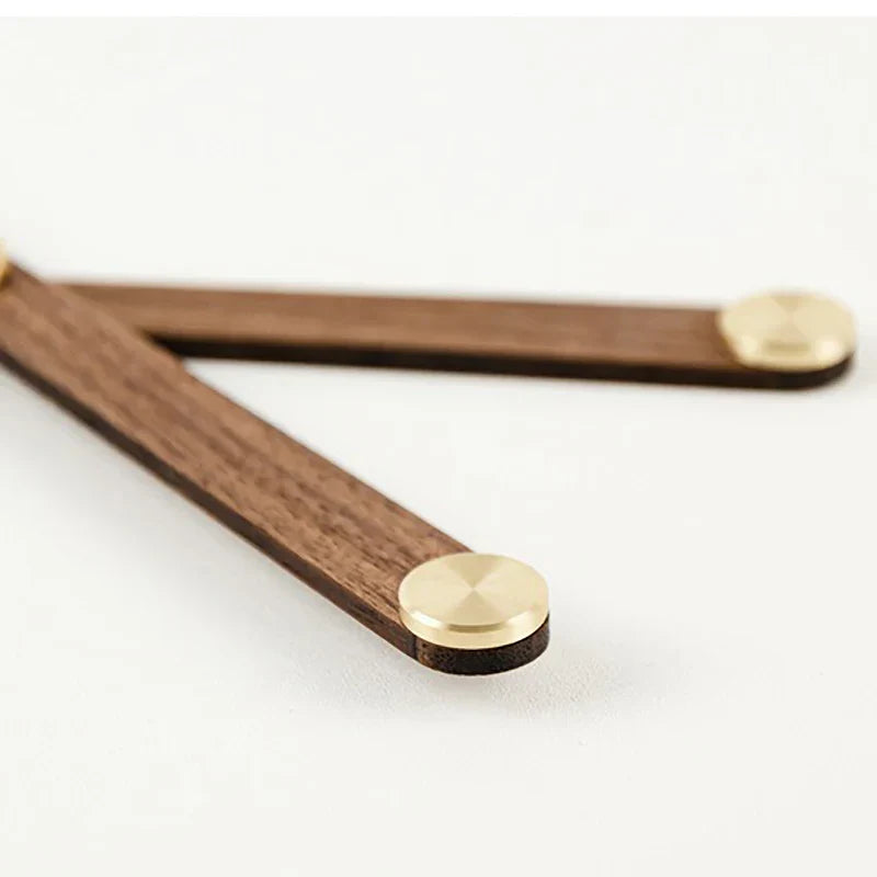 WoodSphere Clock - DIY Walnut Wood Wall Clock