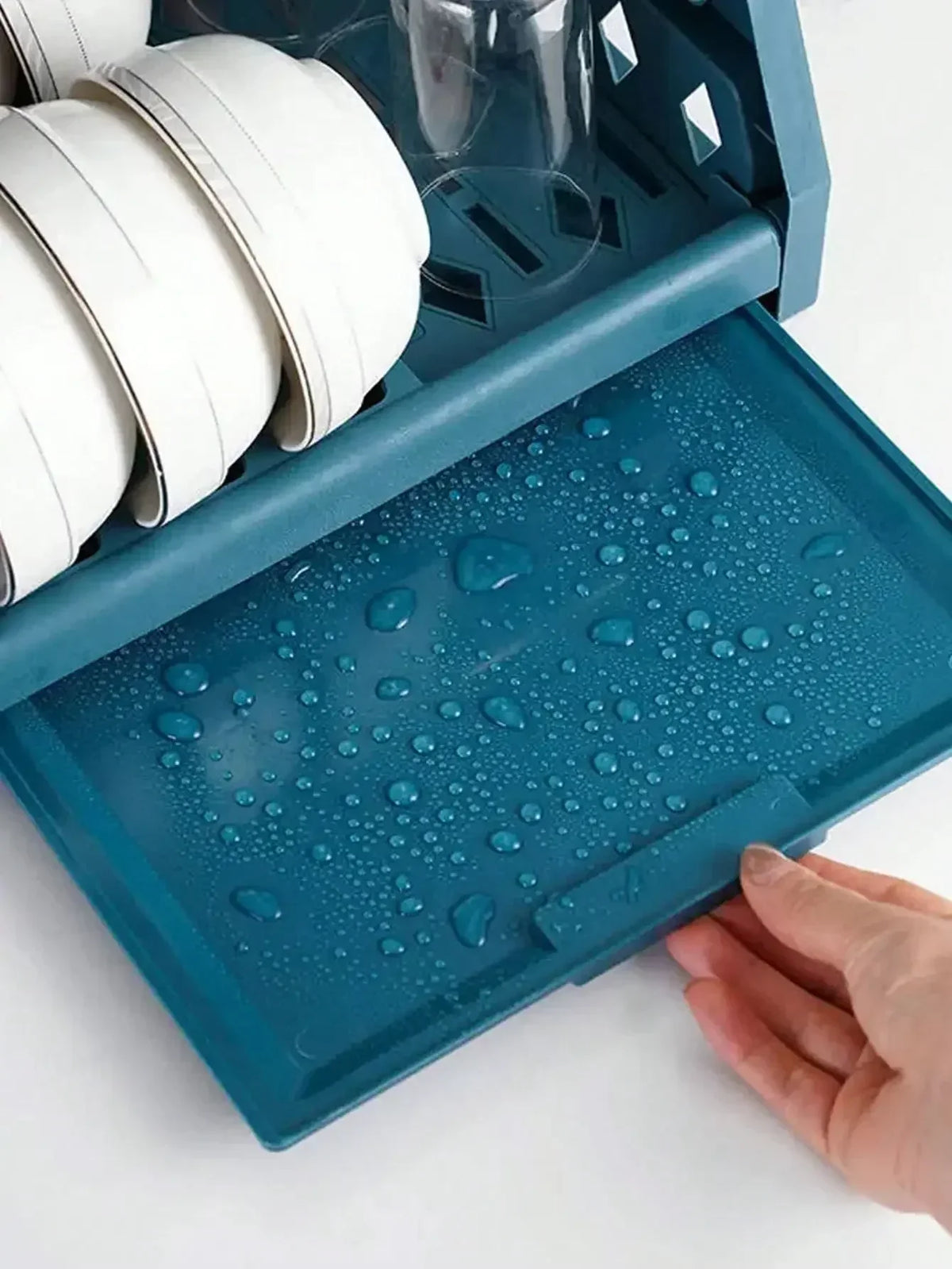 RackMaster - Foldable Stainless Steel Dish Rack
