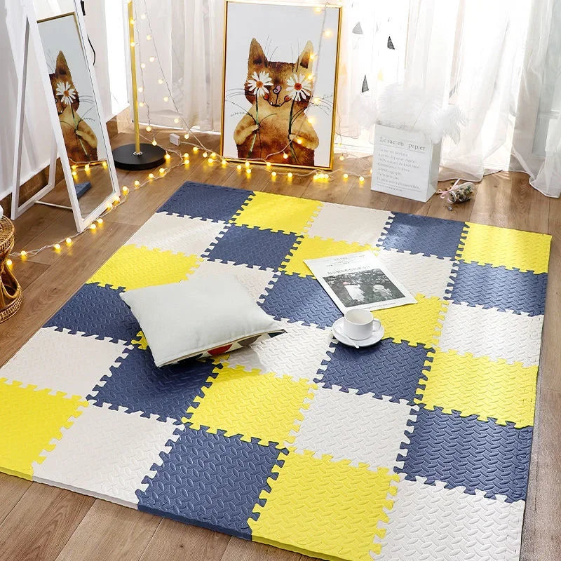SafePlay Baby Play Mat - Thick and Secure Foam Mat
