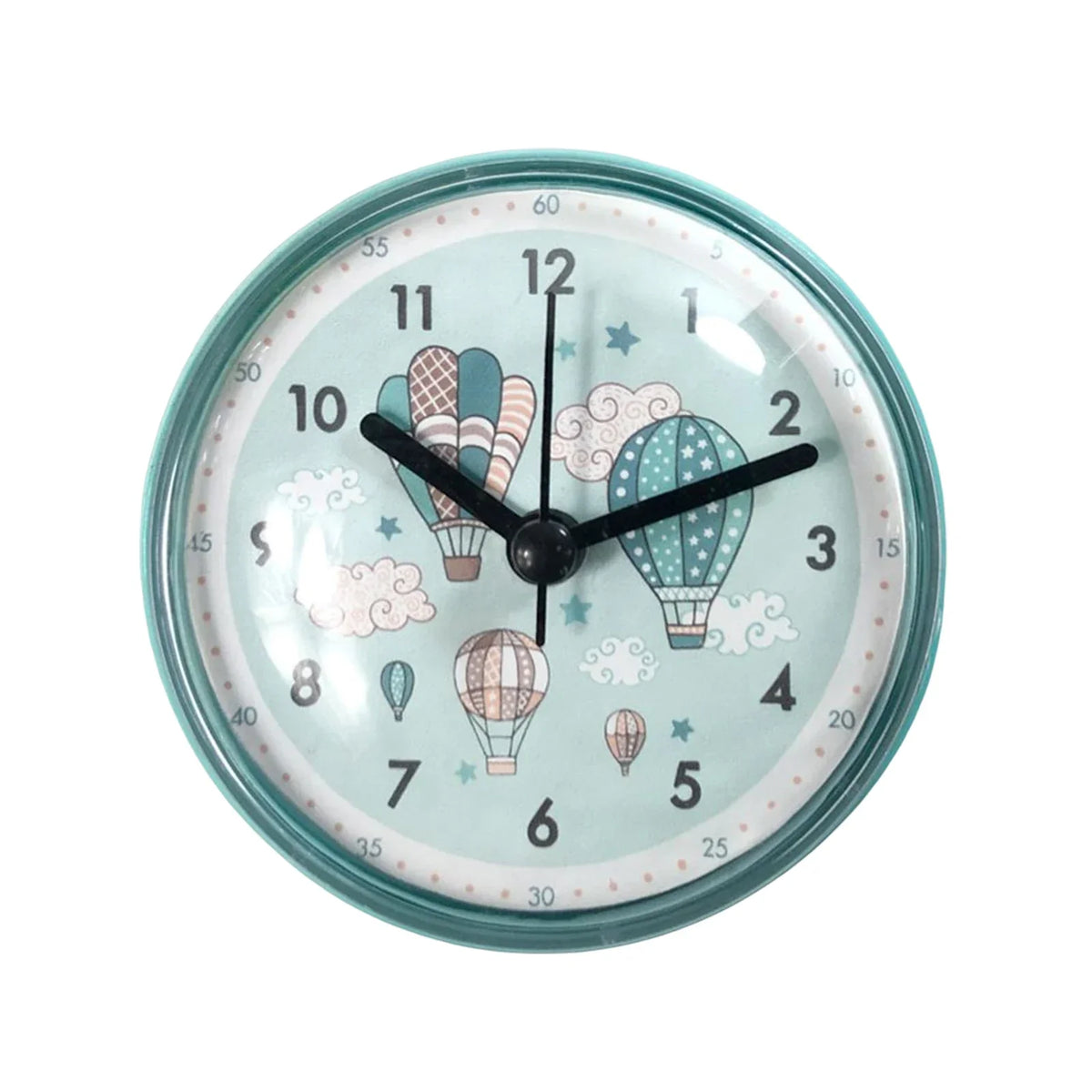 WaterProofClock - Compact Suction Cup Clock for the Bathroom