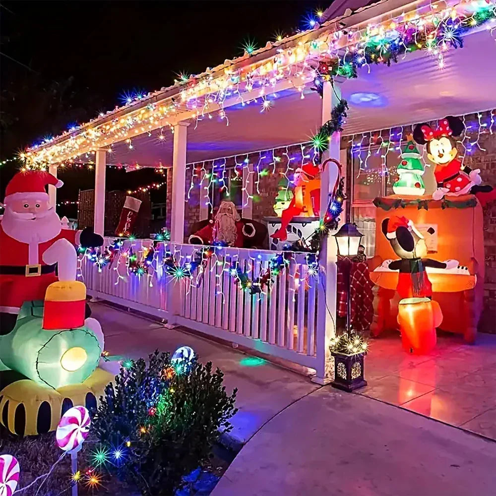 IllumiFest - Solar Christmas String Lights for Indoor and Outdoor