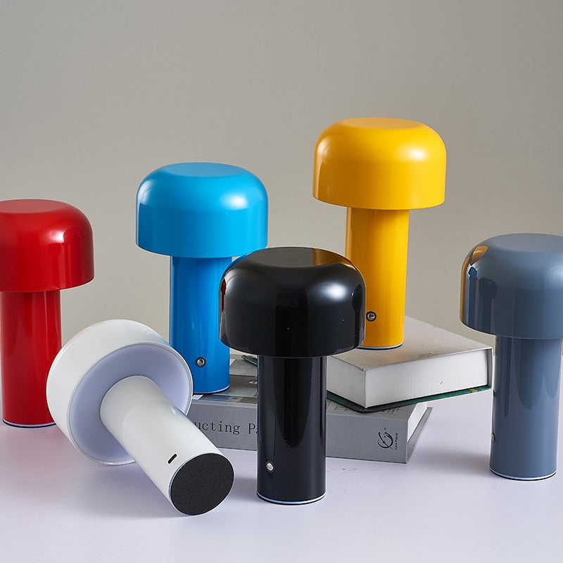 Italian Mushroom - Cordless Table Lamp for a Magical Ambiance