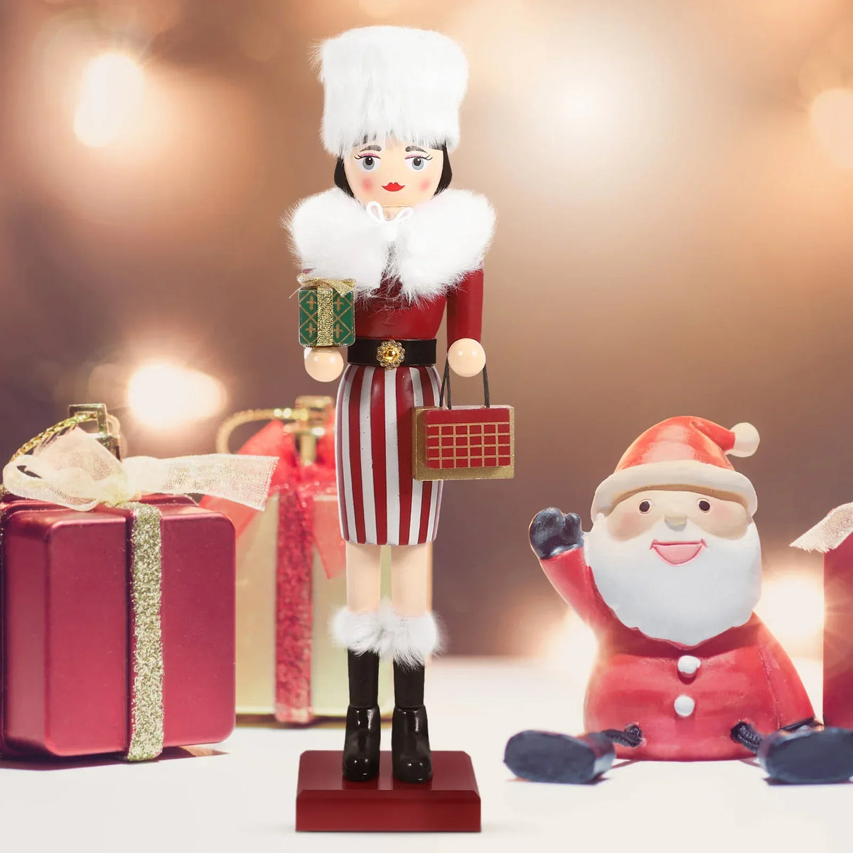 Wooden Nutcracker - Timeless Handcrafted Christmas Decoration