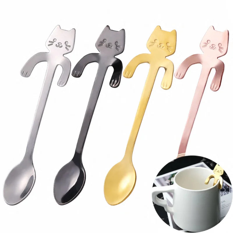 CatSpoon Mini - Cat-Shaped Coffee Spoon