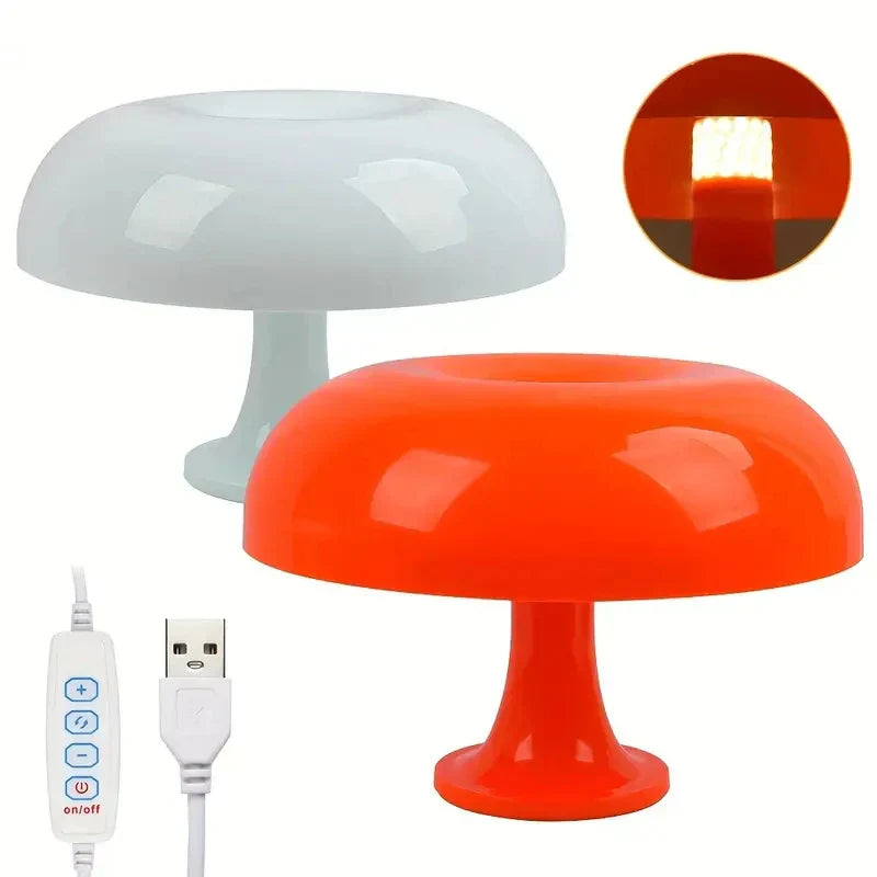 GlowMush - Elegant Mushroom Table Lamp