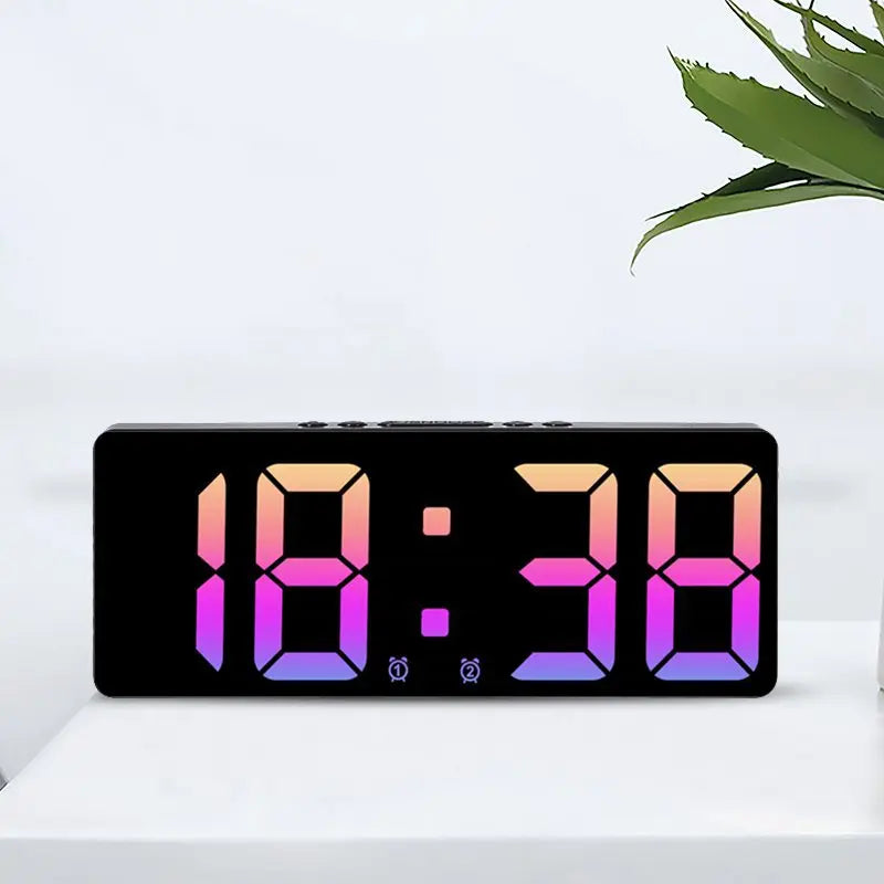 VoiceSnooze - LED Alarm Clock with Silent Night Mode
