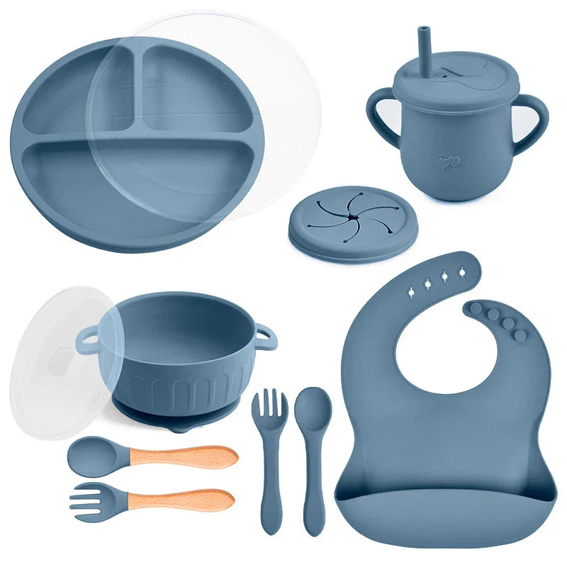 BabyCare Set - Service 10 Pièces Sans BPA pour Bébé