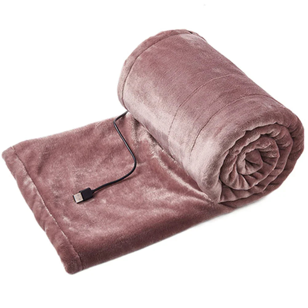 Weltherm - Portable USB Heated Blanket for Home and Office