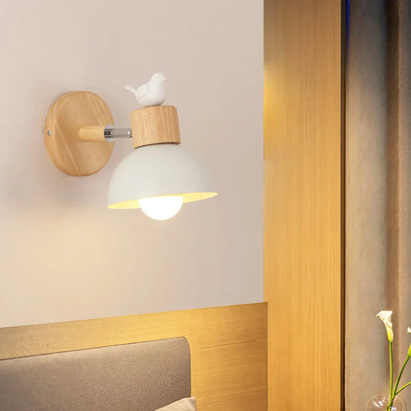 NordicWood - Scandinavian Wooden LED Wall Sconce
