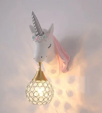 UnicornLicht - Unicorn Wall Sconce for Kids' Room