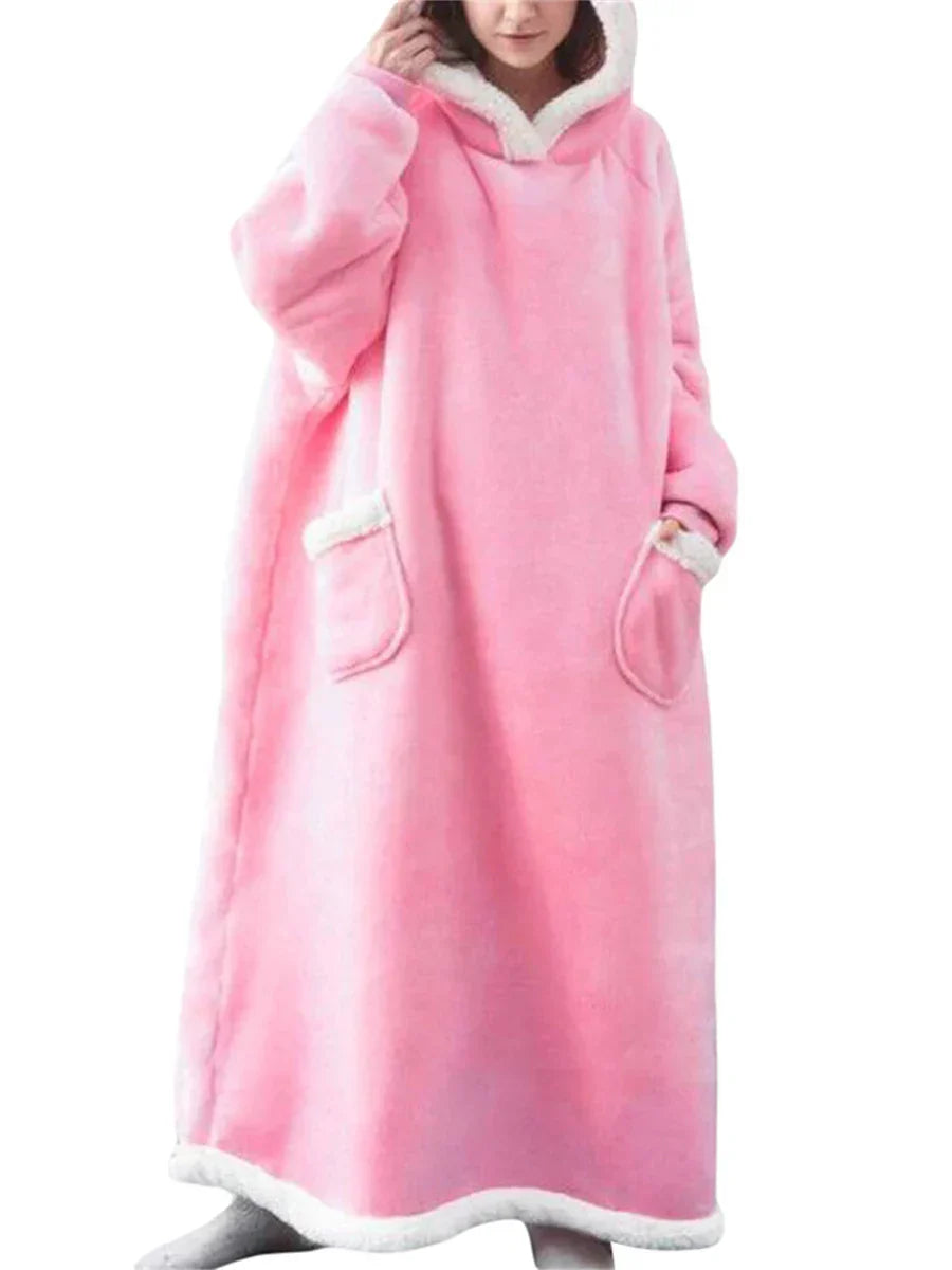 CozyHaven - Oversized Soft Fleece Hoodie