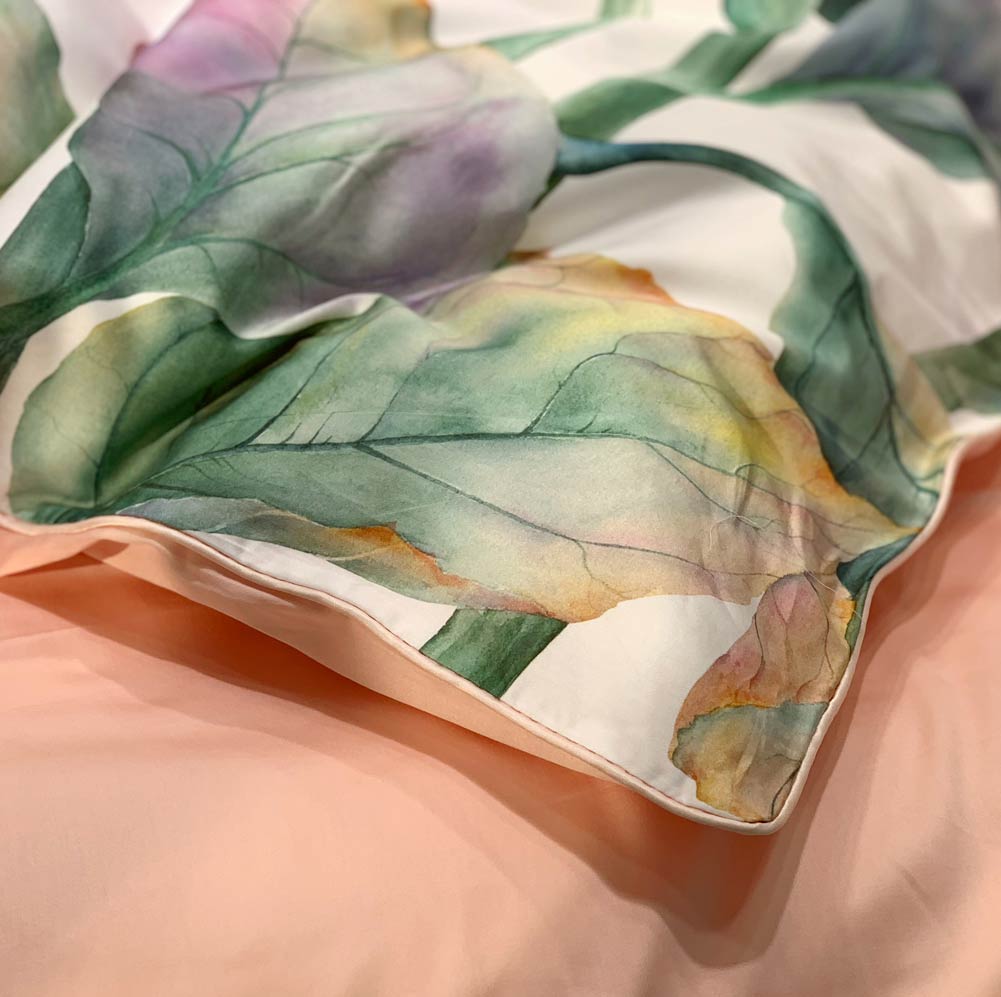 Dainty Sunflower - Luxury Egyptian Cotton Duvet Cover
