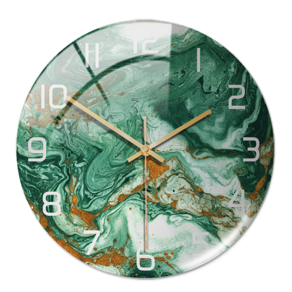 Timeless Marble - Silent Mechanism Marble Wall Clock
