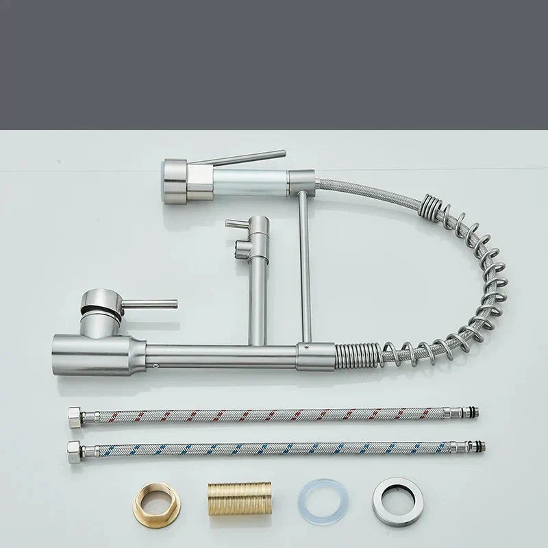 NickelFlex - 360° Rotating Modern Kitchen Mixer Tap