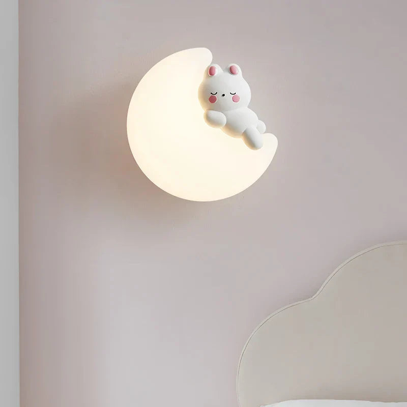 MoonAnimal - Magical Moon Night Light for Kids' Room