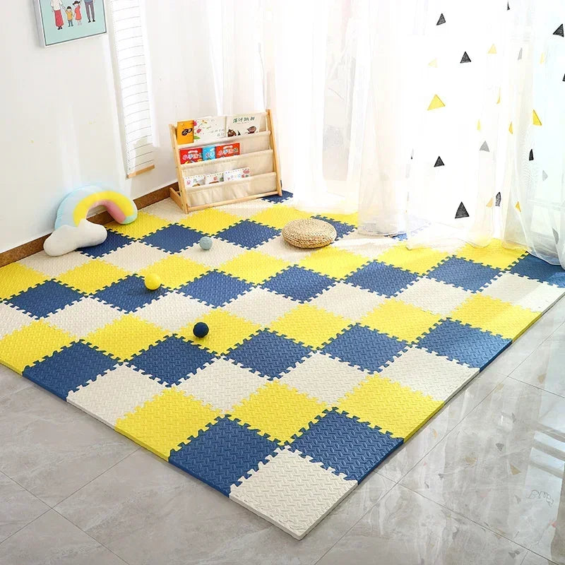 SafePlay Baby Play Mat - Thick and Secure Foam Mat