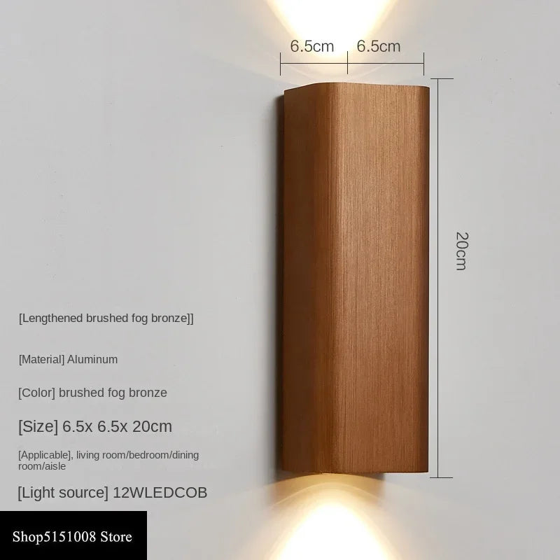 Nyvora - Elegant LED Wall Sconce for Bedroom and Hallway