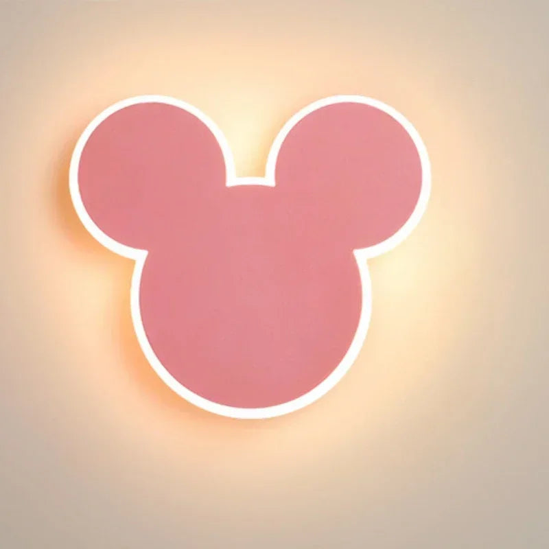 PinkRabbit - LED Rabbit Wall Lamp for Kids' Bedroom