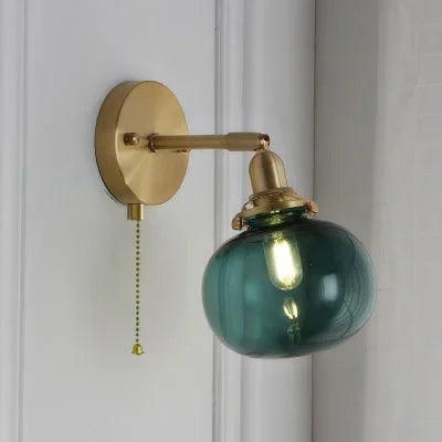 LightCrown - Modern Glass and Metal Wall Sconce