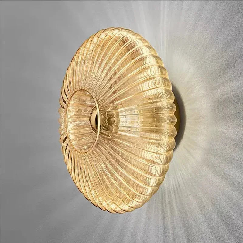 Elegance Glass - Elegant Glass Wall Sconce for Interior Lighting