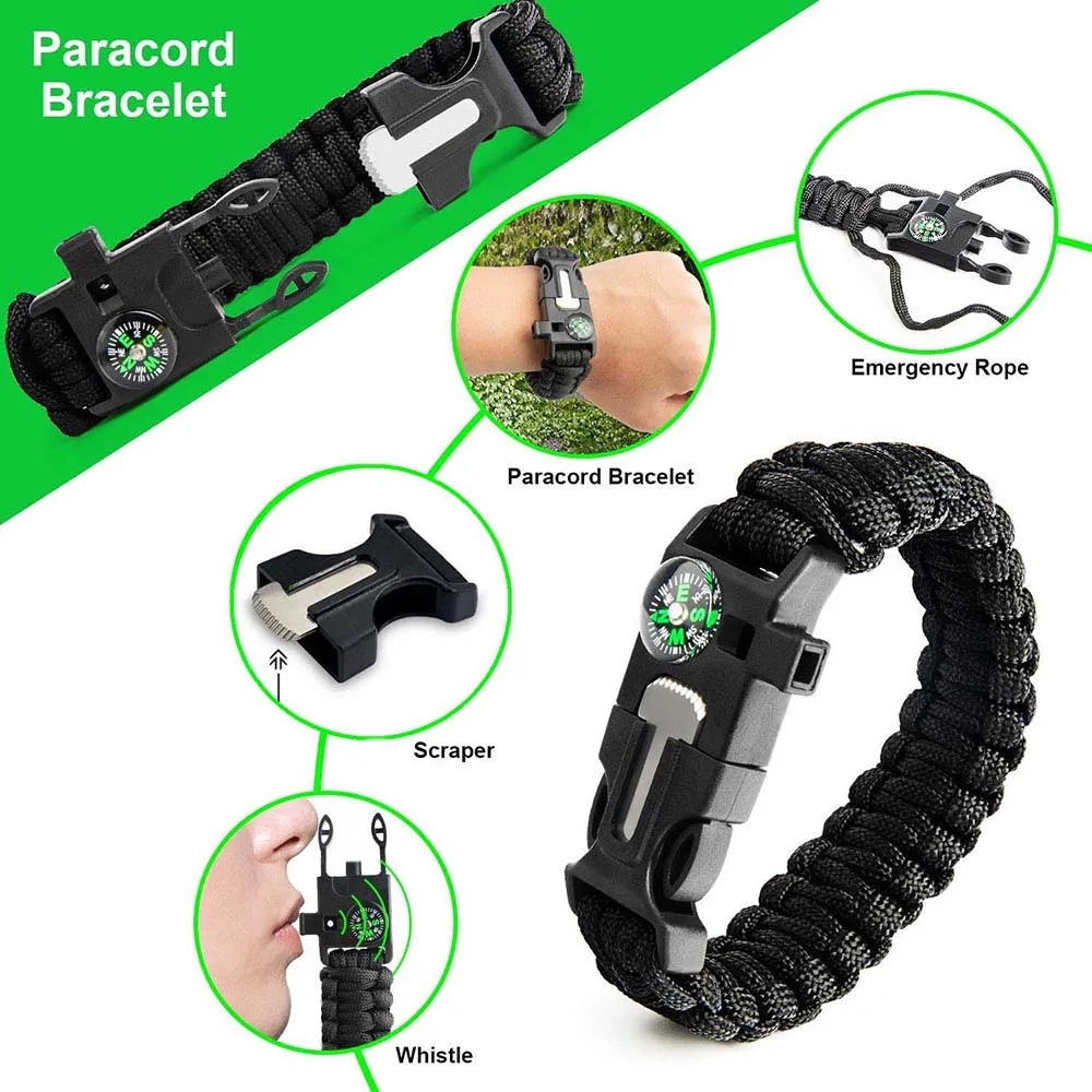 SurvivalAid - Kit complet de premiers secours et de survie