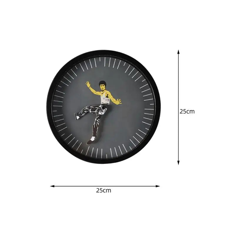 KungFuTime - Decorative Chinese Kung-Fu Wall Clock