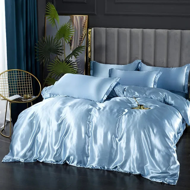 SatinDream - Luxurious Satin Bedding Set for Dreamy Nights
