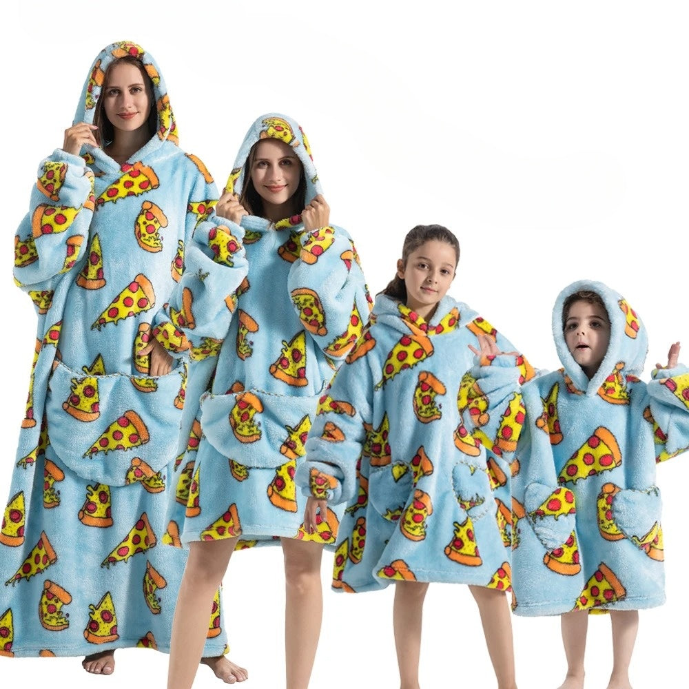 SpookySnuggle - Pumpkin Hooded Blanket for Halloween