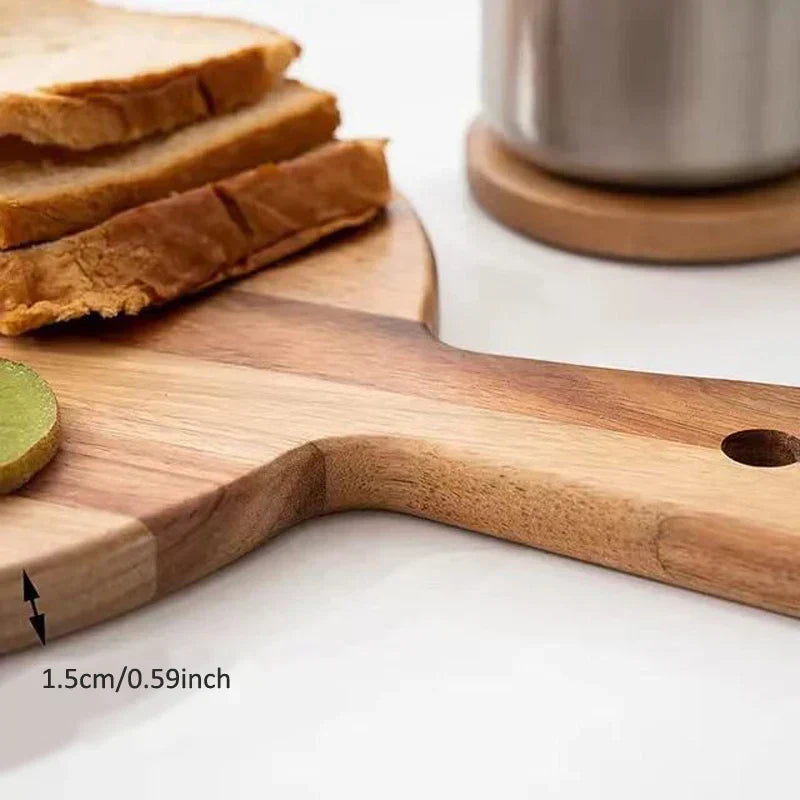 WoodStyle Acacia - Planche à pizza et de service