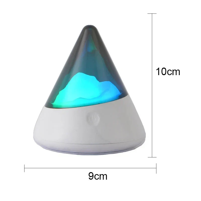 IceGlow - Veilleuse LED Iceberg Design Sans Fil