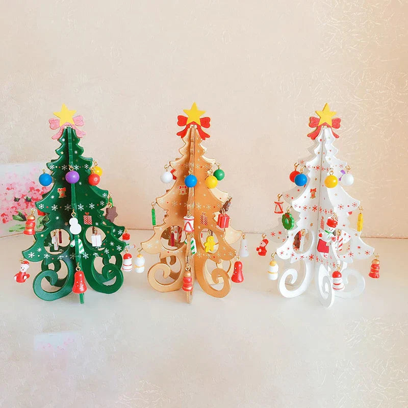 CharmTree - Handmade 3D Wooden Christmas Tree