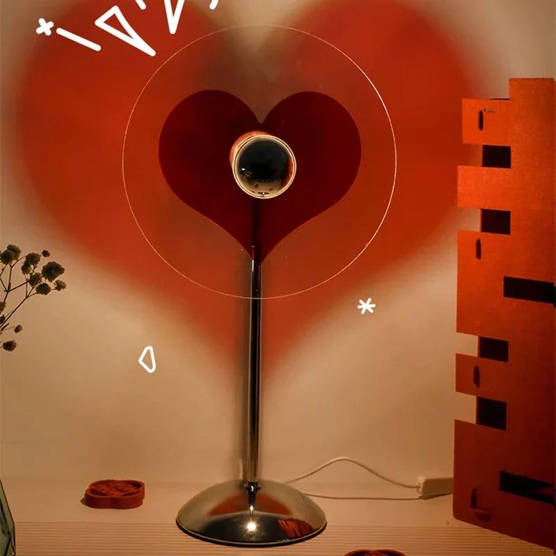 LoveLight - Heart-Shaped LED Lamp for a Romantic Ambiance