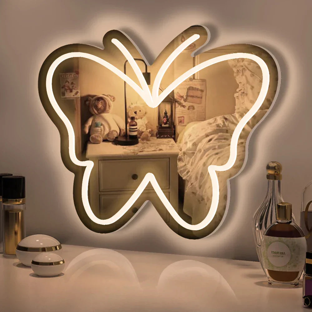LumièreVleugel - Butterfly Neon Light Panel for Enchanting Decor