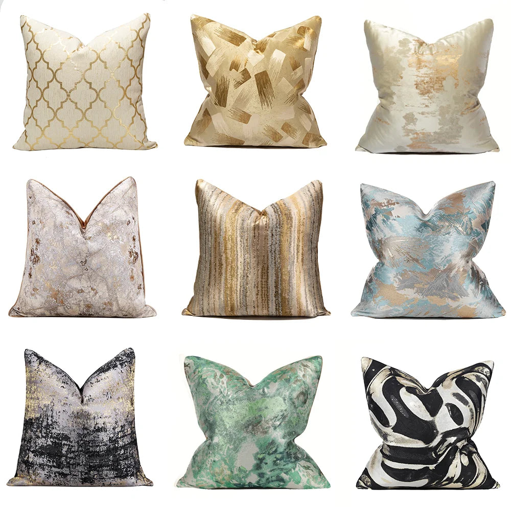 LuminaRest - Abstract Design Cushion Cover