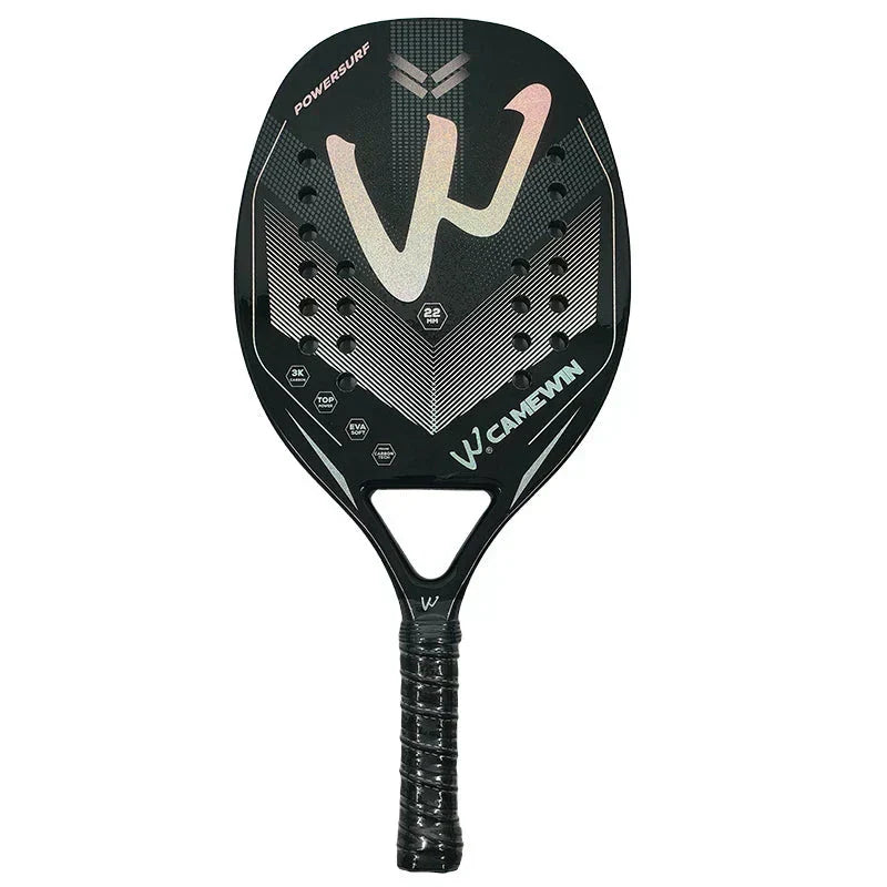 ProCarbo Grip - Carbon Fiber Beach Tennis Racket for Optimal Control