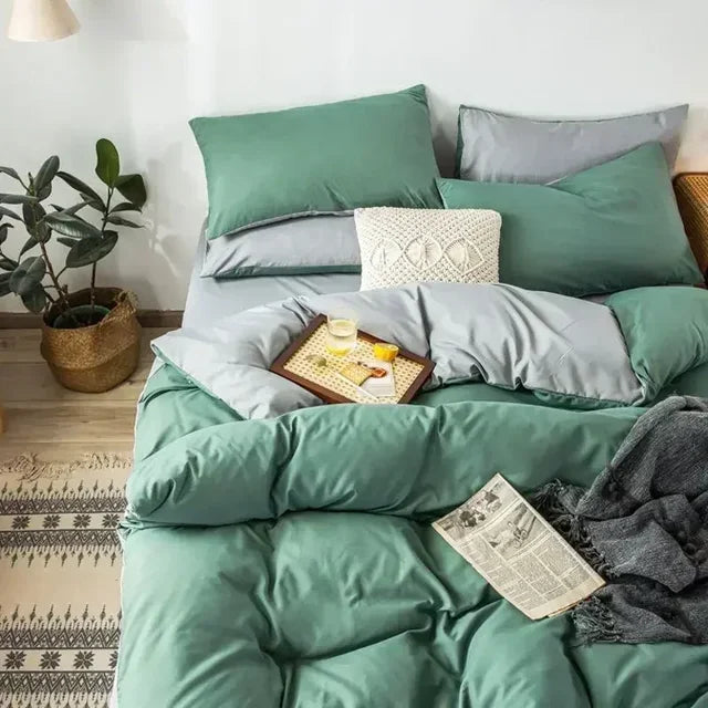 DuoDream Duvet Cover - Elegant Reversible Cover for Cozy Comfort
