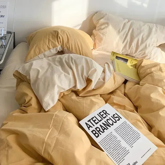 DuoDream Duvet Cover - Elegant Reversible Cover for Cozy Comfort