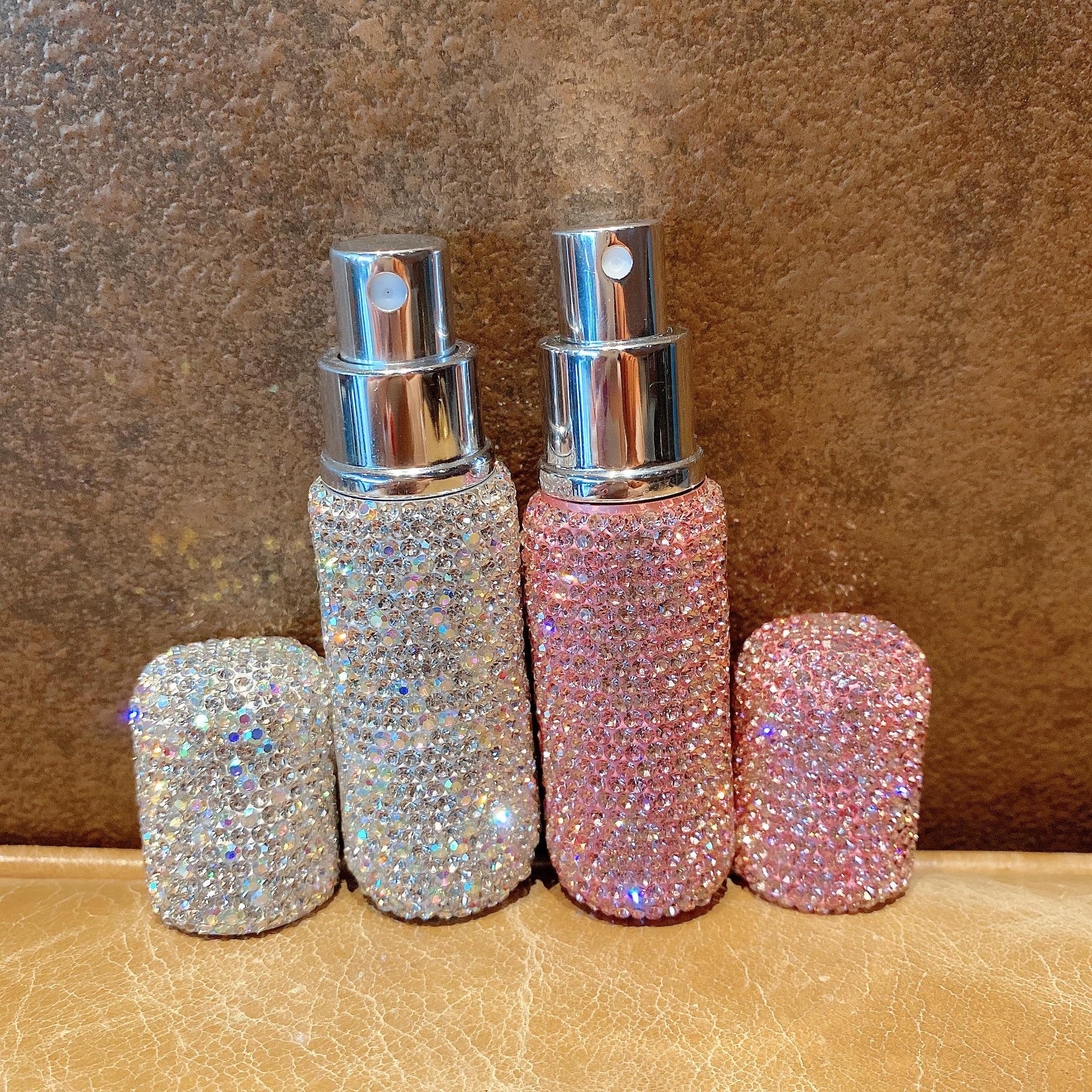 DiamondScent - Flacon Parfum Luxueux Rechargeable Stylé
