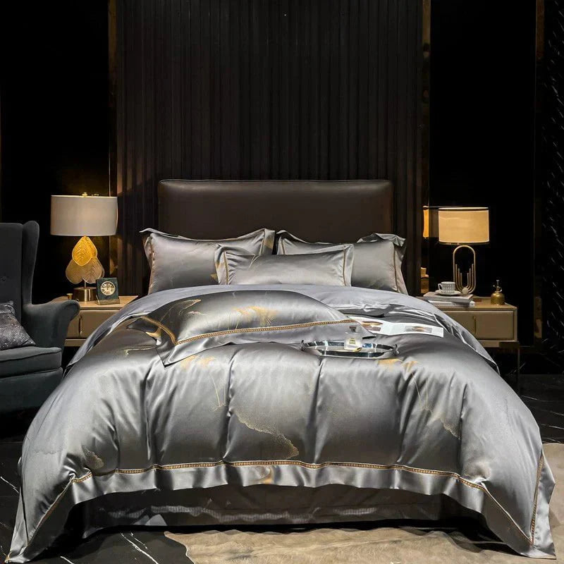 Golden Mist - Luxury Egyptian Cotton Duvet Cover