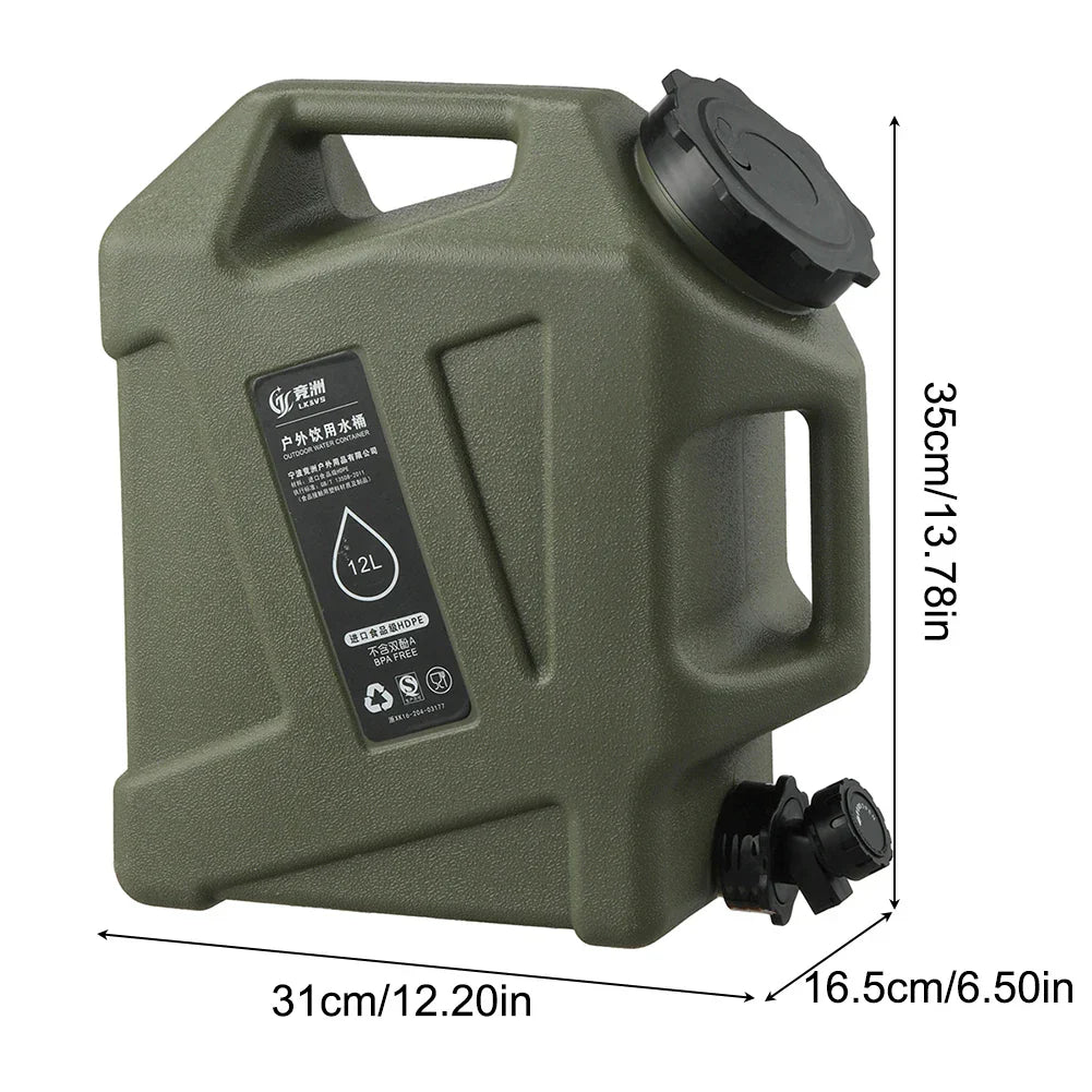 AquaTrek - Réservoir d'eau portable de 12 L