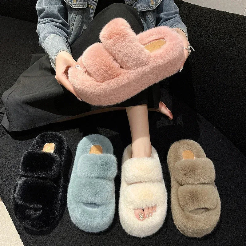 FluffSteps - Soft Plush Slippers for Ultimate Comfort