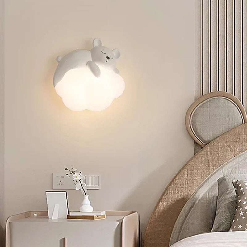 PandaGlow Lamp - Soft LED Wall Lamp for Kids' Room