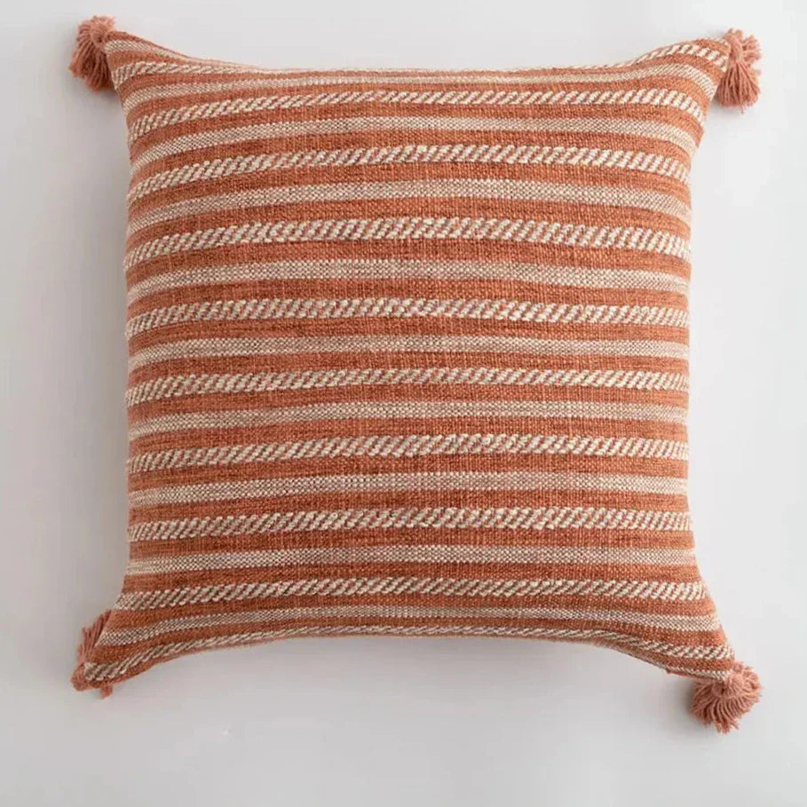 Elegance Loft - Linen Cushion Cover with Fringe for Any Interior